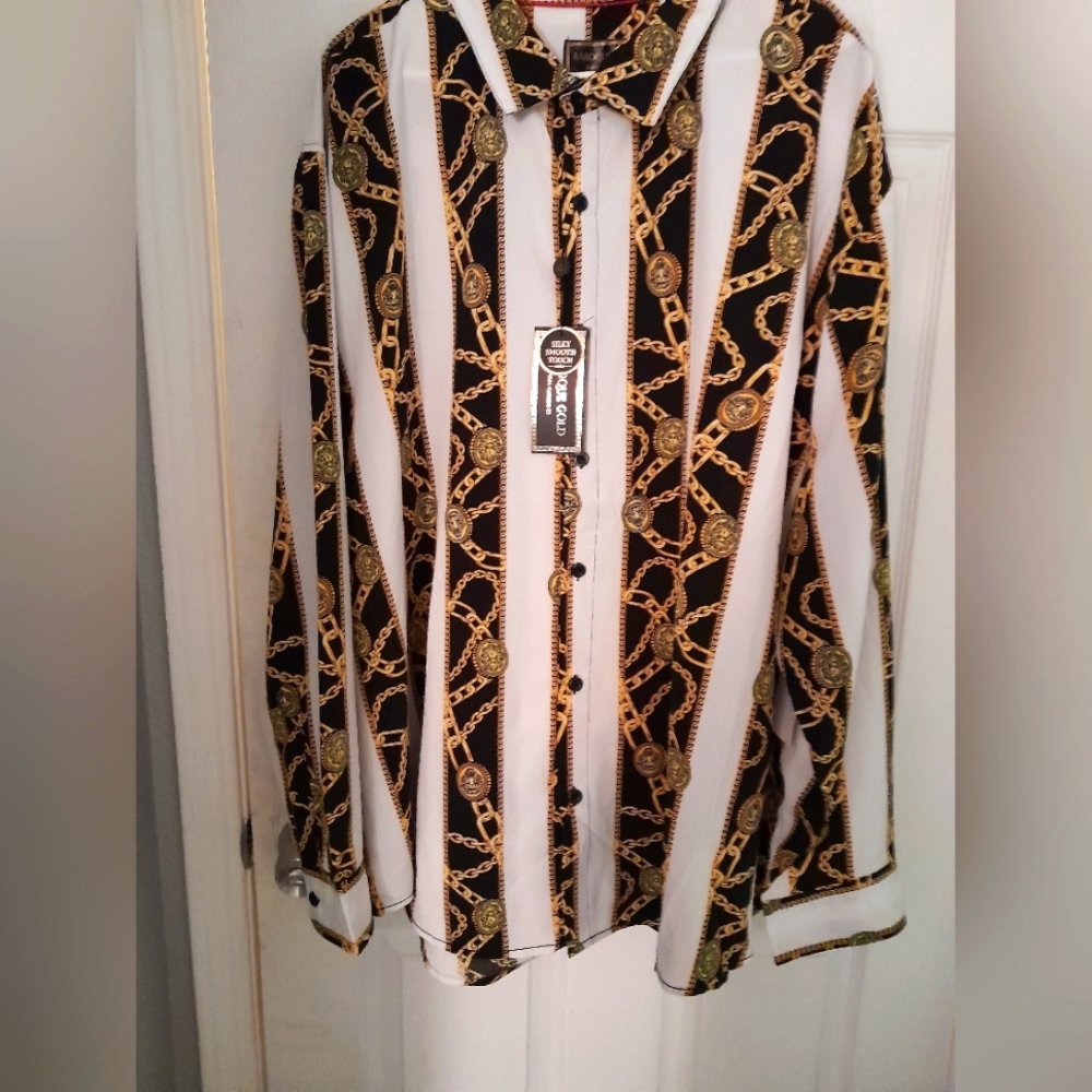 Baroque Gold men's shirt